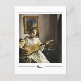 Postal Johannes Vermeer #30 - Bella Artes