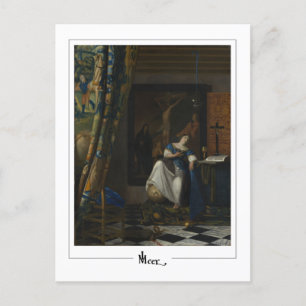 Postal Johannes Vermeer #33 - Bella Artes