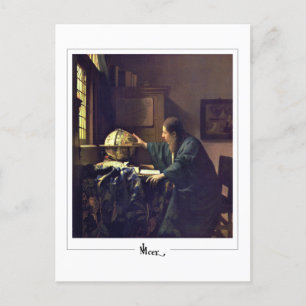 Postal Johannes Vermeer #36 - Bella Artes