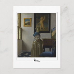 Postal Johannes Vermeer #7 - Arte fino