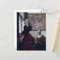 Johannes Vermeer, Funcionario Y Chica Ridículo