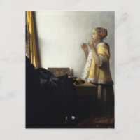 Johannes Vermeer, joven mujer con collar de perlas