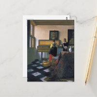 Johannes Vermeer, van Delft, La lección de música