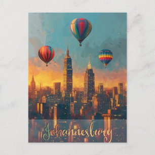 Postal Johannesburgo Vintage