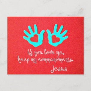 Postal John 14:15