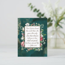 John 3:16 Dios amó a los Navidades de la Biblia Mu