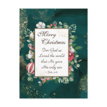 John.3:16 Dios amó al mundo, Navidades