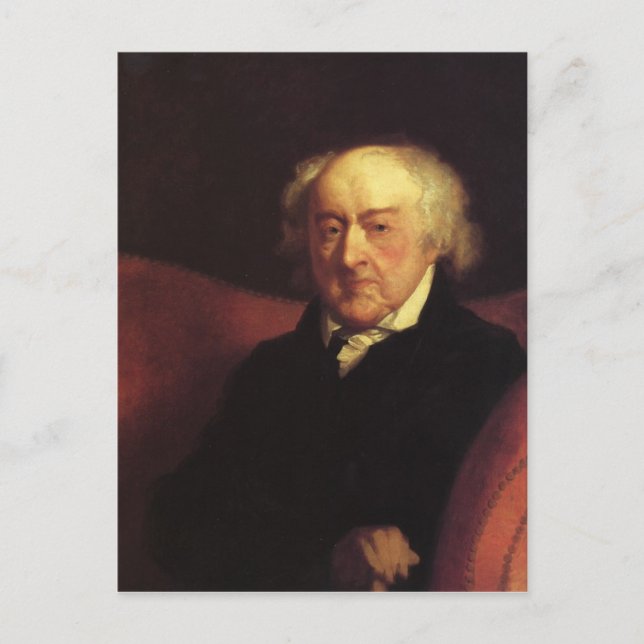 Postal John Adams (Anverso)