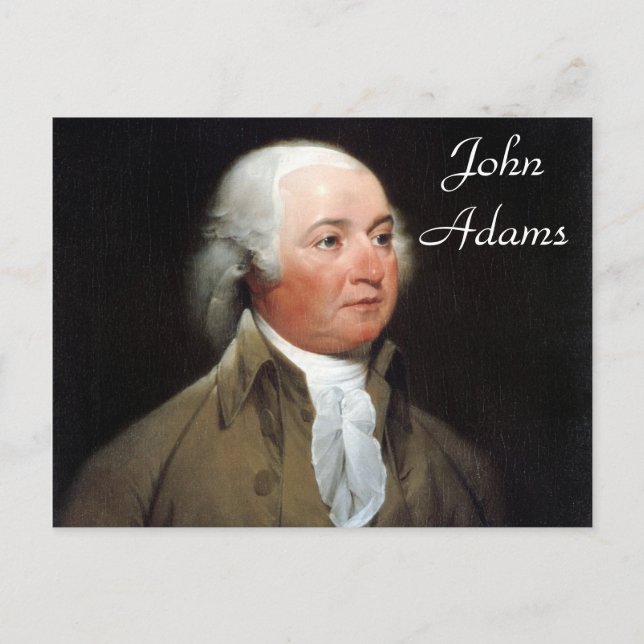Postal John Adams (Anverso)
