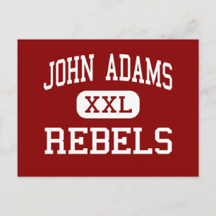 Postal John Adams - Rebeldes - Escuela Secundaria - Cleve