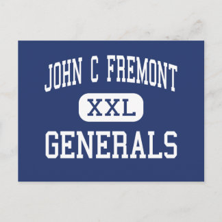 Postal John C Fremont General Middle Roseburg