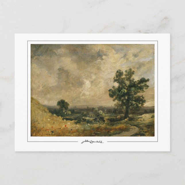 Postal John Constable #14 - Postcard Bella Artes (Anverso)