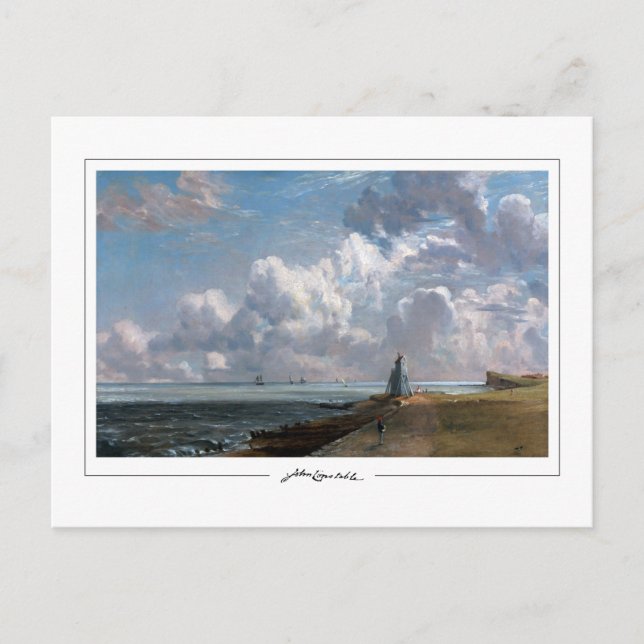 Postal John Constable #83 - Postcard Bella Artes (Anverso)