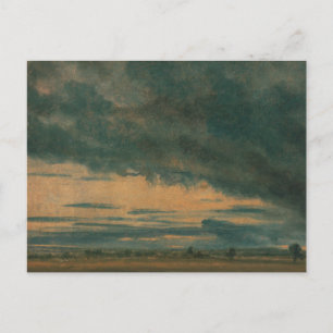 Postal John Constable - Estudio en la nube
