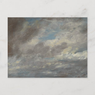 Postal John Constable - Estudio en la nube