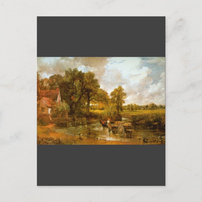 Postal John Constable - Hay Wain (Anverso)