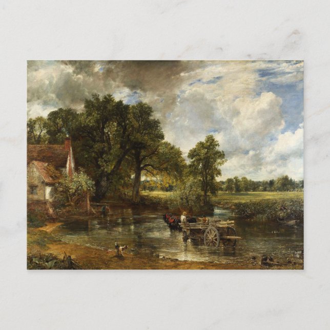 Postal John Constable Hay Wain (Anverso)
