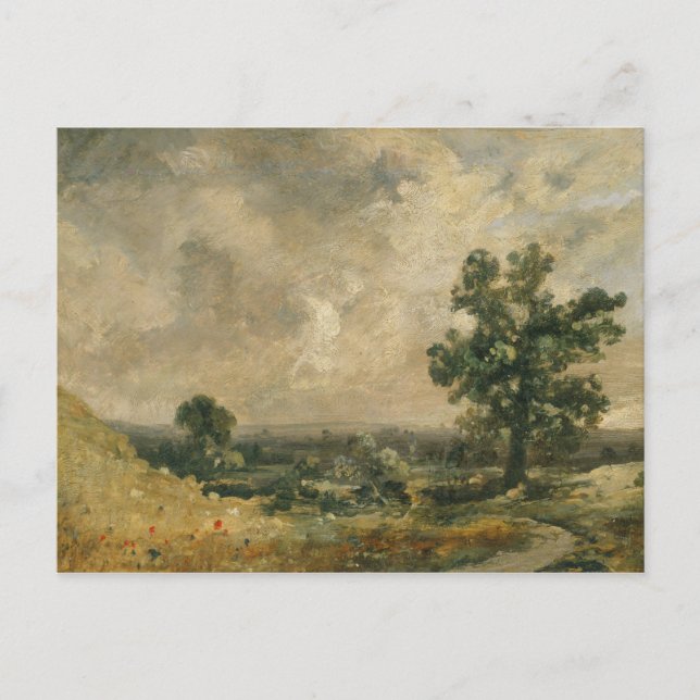 Postal John Constable - Paisaje inglés (Anverso)