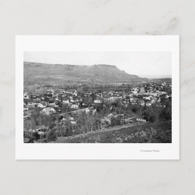 Postal John Day, Oregon Town View Photograph (Anverso)