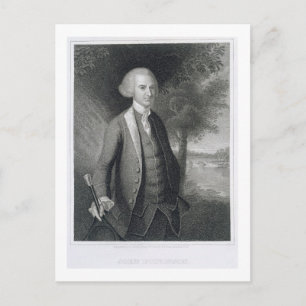 Postal John Dickinson, grabado por John B. Forrest (1814-