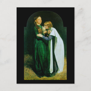 Postal John Everett Millais El regreso de la paloma