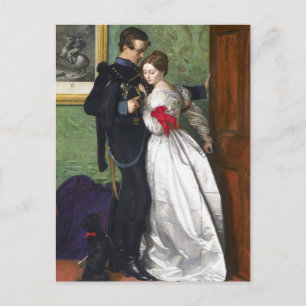 Postal John Everett Millais The Black Brunswicker