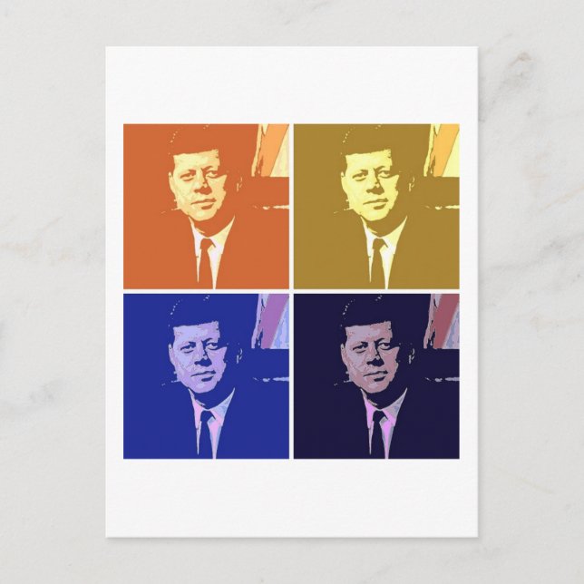 Postal John F. Kennedy (Anverso)