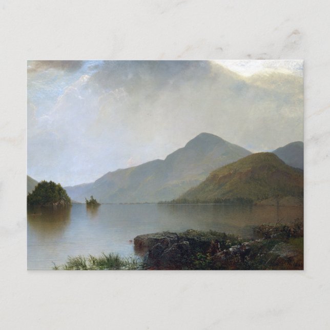 Postal John F Kensett Lake George (Anverso)