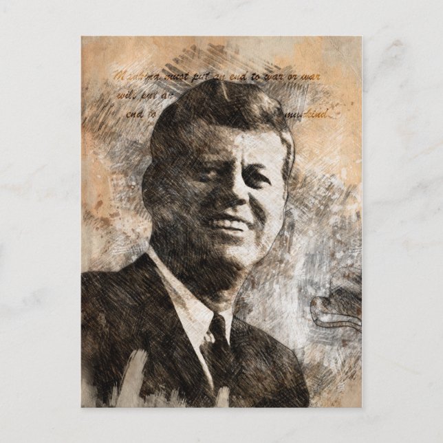 Postal John Fitzgerald Kennedy (Anverso)