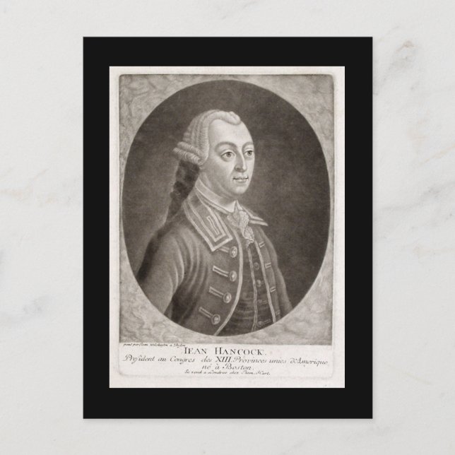 Postal John Hancock (Anverso)