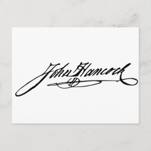 Postal John Hancock Signature
