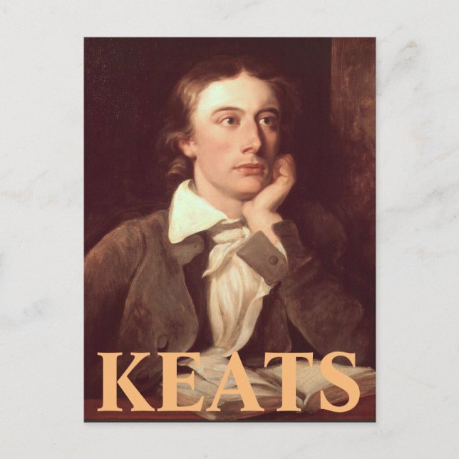Postal John Keats (Anverso)