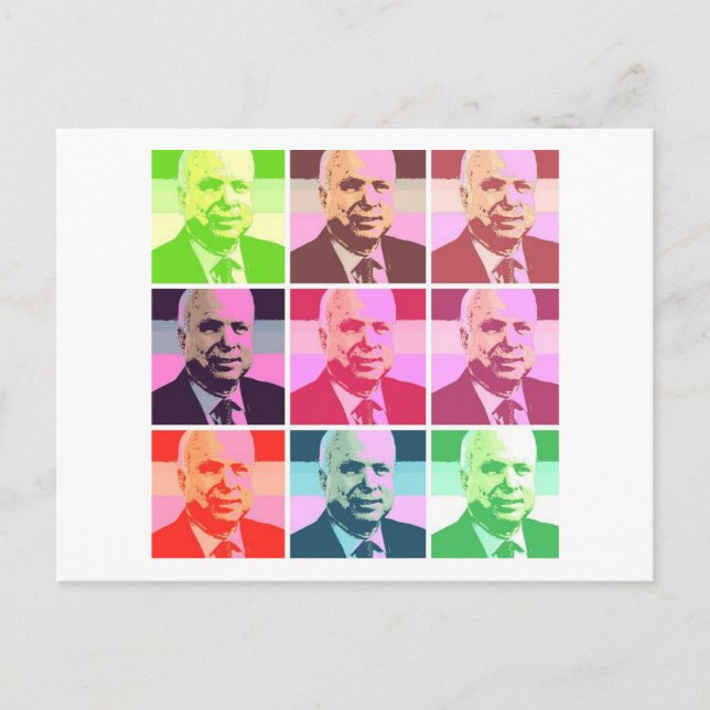 Postal John McCain (Anverso)