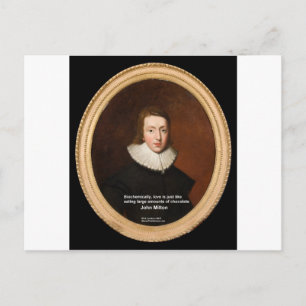 Postal John Milton Amor & Chocolate Cota Regalos & Tarjet