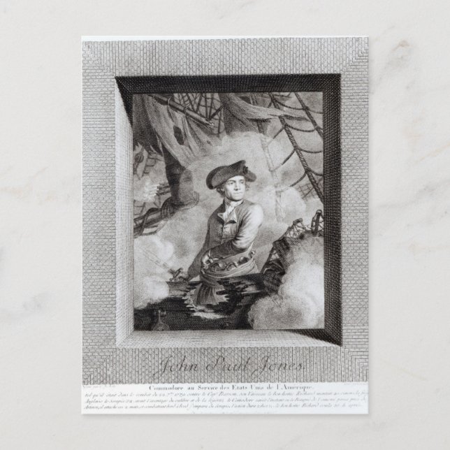 Postal John Paul Jones (Anverso)