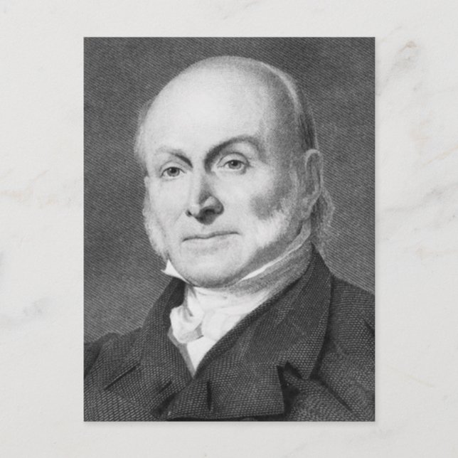 Postal John Quincy Adams (Anverso)