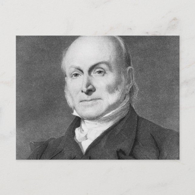 Postal John Quincy Adams (Anverso)
