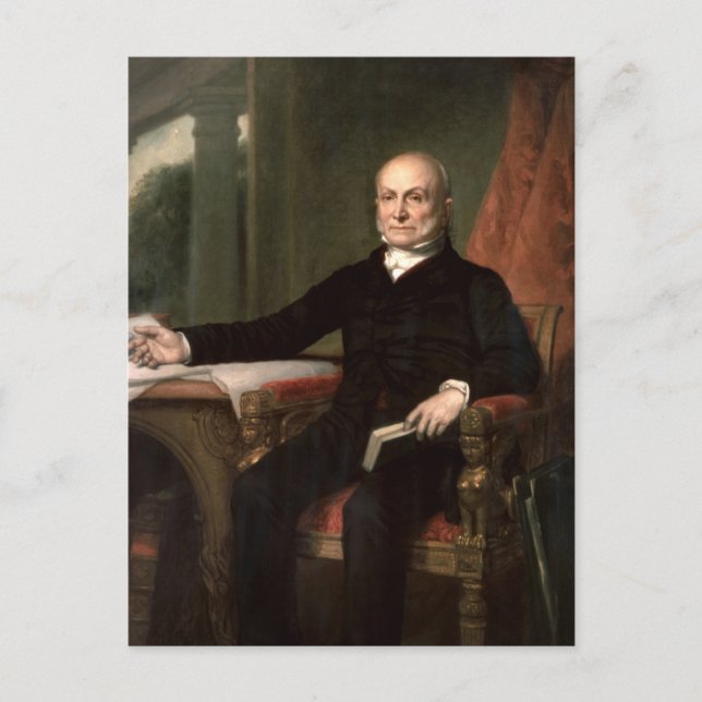 Postal John Quincy Adams (Anverso)