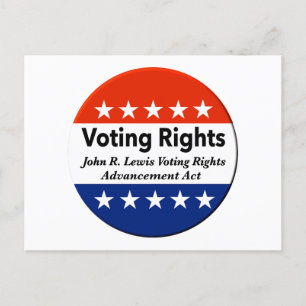Postal John R. Lewis Voting Rights Advancement Act