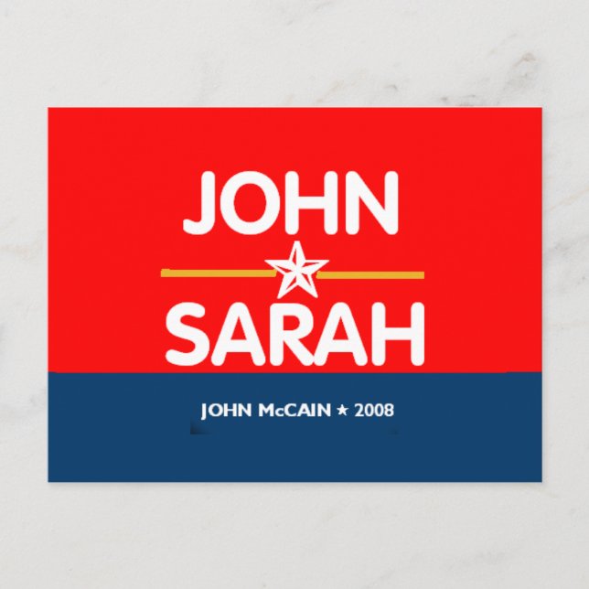 Postal John Sarah Postcard (Anverso)