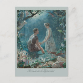 Postal John Simmons Hermia y Lysander Midverano CC0749