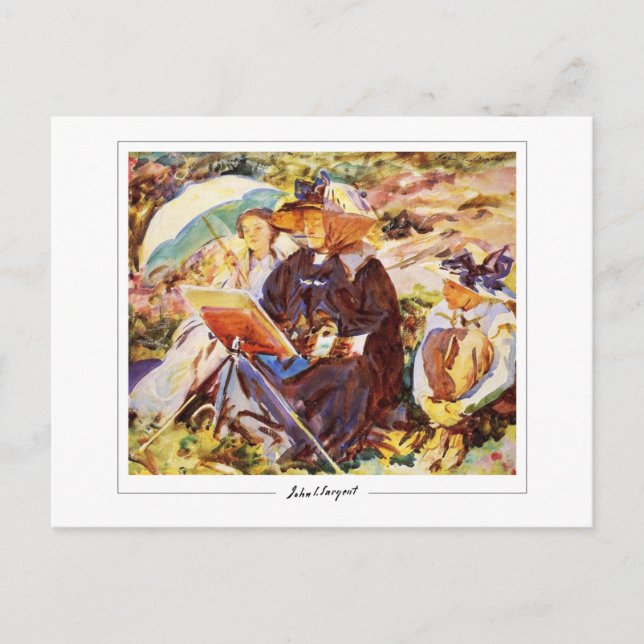 Postal John Singer Sargent #113-2 - Arte fino (Anverso)