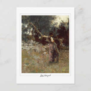 Postal John Singer Sargent #12-2 - Arte fino