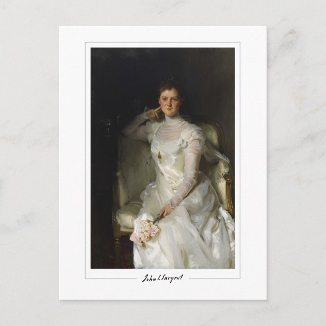 Postal John Singer Sargent #138 - Bella Artes (Anverso)