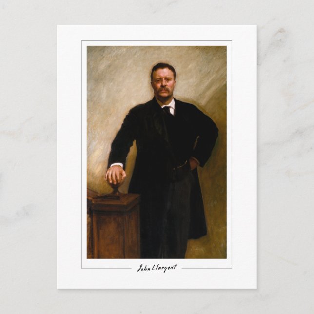 Postal John Singer Sargent #13 - Bella Artes (Anverso)