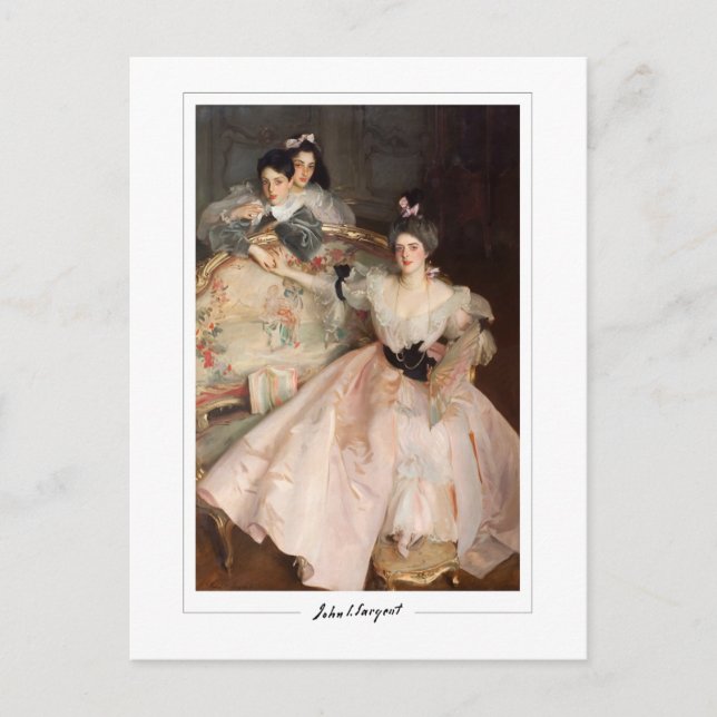 Postal John Singer Sargent #15 - Bella Artes (Anverso)