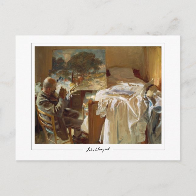 Postal John Singer Sargent #17 - Bella Artes (Anverso)