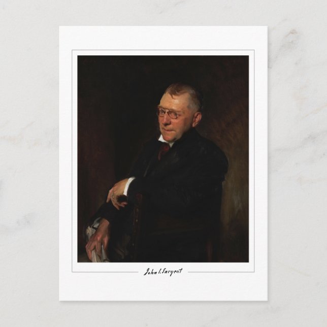 Postal John Singer Sargent #19 - Bella Artes (Anverso)