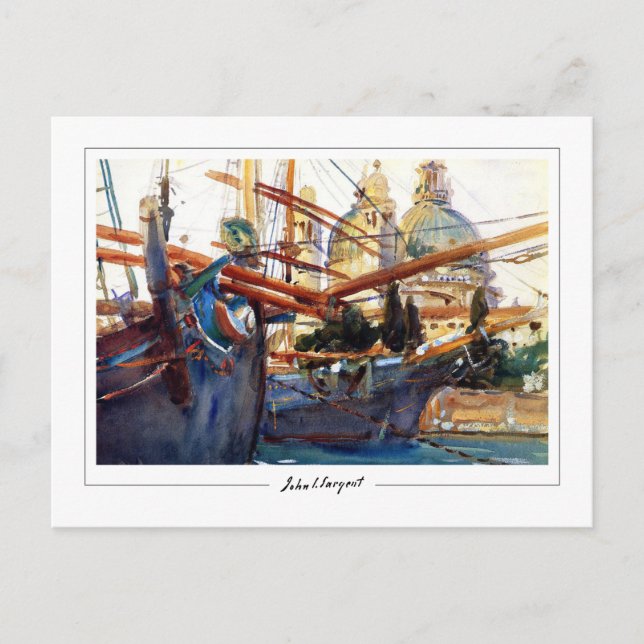 Postal John Singer Sargent #200 - Bella Artes (Anverso)