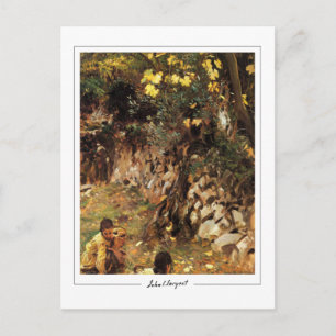 Postal John Singer Sargent #20-2 - Arte fino